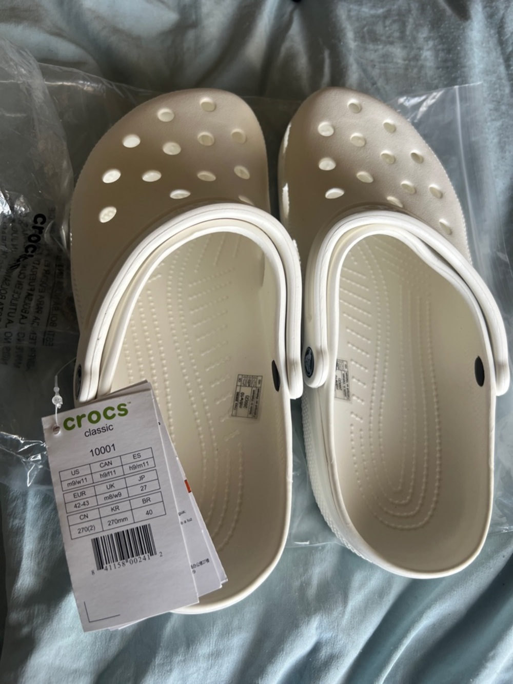 CROCS Classic Clog in White